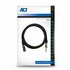 ACT AC3615 | 3.5mm Audiokabel | 2 Meter | Stereo Jack naar Jack | Zwart_