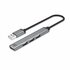 ACT AC6225 | USB 2.0 Interface Hub | 480 Mbit/s | Grijs_