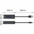 ACT AC6300 | USB 3.2 Gen 1 Interface Hub | Type-A | 5 Gbps | Zwart_