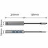 ACT AC7055 | 3-Poorts USB-C 3.2 (USB 3.0) Hub | Gigabit Ethernet Poort_