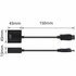 ACT AC7510 | DisplayPort naar DVI-D Adapter | 0,15 m | Zwart_