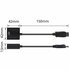 ACT AC7515 DisplayPort naar VGA Adapter | Female | Zip Bag_