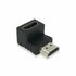 ACT AC7570 haaks kabel-tussenstuk | HDMI | Zwart_