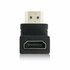 ACT AC7570 haaks kabel-tussenstuk | HDMI | Zwart_