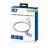 ACT kabelslot | Zilver | 1,5 m | AC9015_