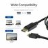 ACT AK4074 | DisplayPort-kabel | 3 meter | 4K@60Hz | DP 1.2 | Vergulde connectoren | Zwart_
