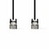 Nedis netwerkkabel | Cat5e | SF/UTP (S-FTP) | 3 m | Zwart | CCGP85121BK30_