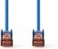 Nedis netwerkkabel | Cat6 | S/FTP (S-STP) | 2 m | Blauw | CCGP85221BU20_