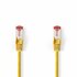Nedis netwerkkabel | Cat6 | SF/UTP (S-FTP) | 3 m | Geel | CCGP85221YE30_