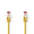 Nedis S/FTP Cat 6 Netwerkkabel | 5 m | Geel_