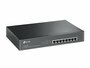 TP-LINK TL-SG1008MP | Unmanaged Gigabit Ethernet Switch | 8 Poorten | PoE | Zwart_