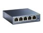TP-Link TL-SG105 | Unmanaged Switch | 5 Poorten | Gigabit Ethernet (10/100/1000 Mbps) | Zwart_