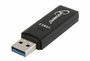 Gembird UHB-CR3-01 | Geheugenkaartlezer | USB 2.0 | SD/microSD | Zwart_