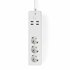 Nedis | Wi-Fi Slimme Stekkerdoos | 4 Stopcontacten | 2 USB-poorten | Wit_