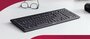 CHERRY Stream Wireless | RF en USB | QWERTY US International | Zwart_