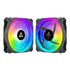 Antec Prizm X ARGB 3 Pack | 120mm Case Fans met Fan Controller_