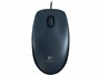 Logitech M90 | Bekabelde Muis | Links- en Rechtshandig | USB-A | 1000 DPI | Zwart_