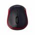 Logitech M185 | Draadloze Muis | Links- en Rechtshandig | RF | 1000 DPI | Zwart/Rood_