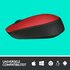 Logitech M171 | Draadloze Muis | Links- en Rechtshandig | RF | 1000 DPI | Rood/Zwart_