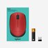 Logitech M171 | Draadloze Muis | Links- en Rechtshandig | RF | 1000 DPI | Rood/Zwart_