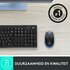 Logitech M190 | Draadloze Muis | Links- en Rechtshandig | RF | 1000 DPI | Zwart/Blauw_