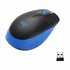 Logitech M190 | Draadloze Muis | Links- en Rechtshandig | RF | 1000 DPI | Zwart/Blauw_