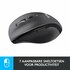 Logitech Marathon M705 | Draadloze Muis | Rechtshandig | RF | 1000 DPI | Zwart_