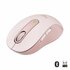 Logitech Signature M650 | Draadloze Muis | Rechtshandig | RF + Bluetooth | 2000 DPI | Roze_