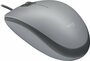Logitech M110 Silent | Bekabelde Muis | Links- en Rechtshandig | USB-A | 1000 DPI | Grijs_