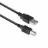 ACT AC3030 | USB 2.0 Kabel | USB-A naar USB-B | 1m | Zwart_
