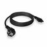 ACT AC3310 | Elektriciteitssnoer | 2 Meter | CEE7/7 naar C5 Stekker (3-Pin) | Zwart_