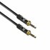 ACT AC3610 | 3.5mm Audiokabel | 1,5 Meter | Stereo Jack naar Jack | Zwart_