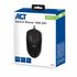 ACT AC5005 | Bedrade Muis | Links- en Rechtshandig | USB-A | 1000 DPI | Zwart_