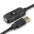 ACT AC6010 | USB 2.0 Signaalversterker | USB-A naar USB-A | 10m | Zwart_