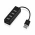 ACT AC6205 | USB 2.0 Interface Hub | 480 Mbps | Zwart_