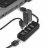 ACT AC6205 | USB 2.0 Interface Hub | 480 Mbps | Zwart_