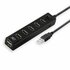ACT AC6215 | USB 2.0 Interface Hub | 480 Mbps | Zwart_