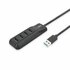 ACT AC6320 | USB 3.2 Gen 1 Interface Hub | Type-A | 5 Gbps | Zwart_