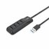 ACT AC6320 | USB 3.2 Gen 1 Interface Hub | Type-A | 5 Gbps | Zwart_