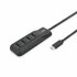 ACT AC6420 | USB 3.2 Gen 1 (3.1 Gen 1) Type-C Interface Hub | 5000 Mbit/s | Zwart_