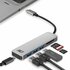 ACT AC7050 | 3-Poorts USB-C Hub | Kaartlezer | Zilver_