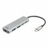 ACT AC7072 USB-C Hub 3.0 | 2x USB-A & 2x USB-C Poorten | 5 Gbps | Aluminium Behuizing | 12 cm Kabel_