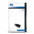 ACT kabel-tussenstuk | USB-A naar USB-C | Zwart | AC7355_