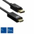 ACT AC7550 | DisplayPort naar HDMI Kabel | 1,8 m | Zwart_