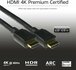 ACT AK3941 HDMI Kabel | 0,5 m | HDMI Type A naar Type A | Zwart_