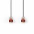 Nedis netwerkkabel | Cat6 | S/FTP (S-STP) | 5 m | Grijs | CCGB85221GY50_