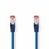 Nedis netwerkkabel | Cat6 | S/FTP (S-STP) | 2 m | Blauw | CCGP85221BU20_