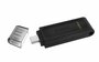 Kingston DataTraveler 70 | 128GB USB-C 3.2 Flash Drive | Zwart_