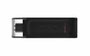 Kingston DataTraveler 70 | 64GB USB-C 3.2 Flash Drive | Zwart_