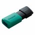 Kingston DataTraveler Exodia M | 256GB USB-A 3.2 Flash Drive | Zwart/Turkoois_